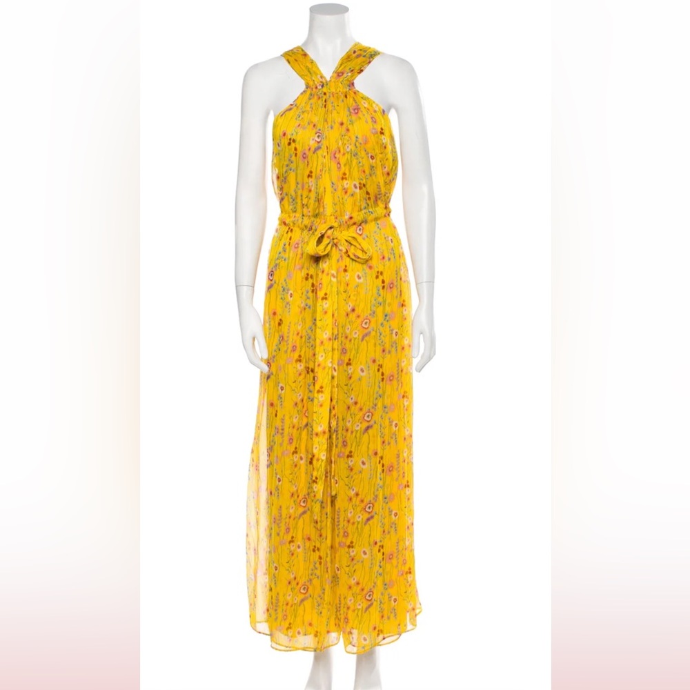 Alexis Janina jumpsuit yellow floral, large